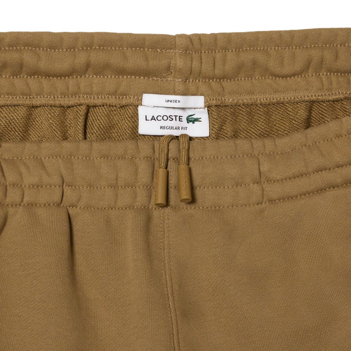 Brown - Side - Lacoste Unisex Adult Organic Cotton Fleece Jogging Bottoms