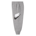 Grey - Side - Nike Baby Boys Swoosh Tracksuit Set