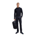 Dark Blue - Pack Shot - Boss Mens Pirol Long-Sleeved Polo Shirt