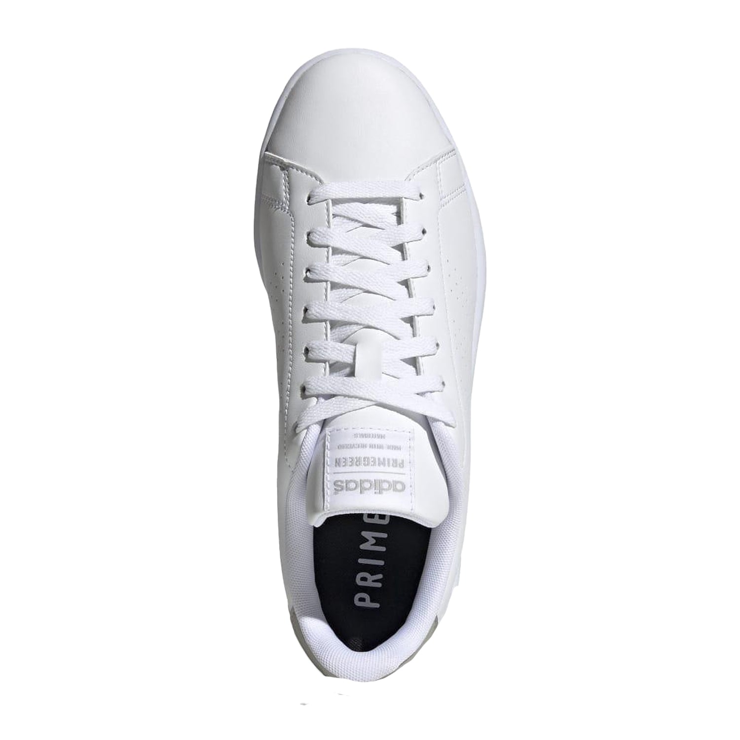 White - Lifestyle - Adidas Unisex Adult Advantage Trainers