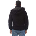 Black - Back - Luke 1977 Mens Mallard 3 Short Padded Jacket