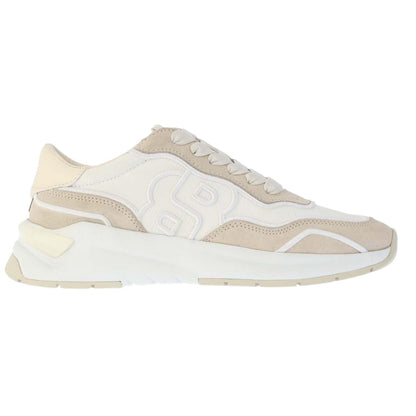 White - Side - Hugo Boss Mens Skylar Trainers