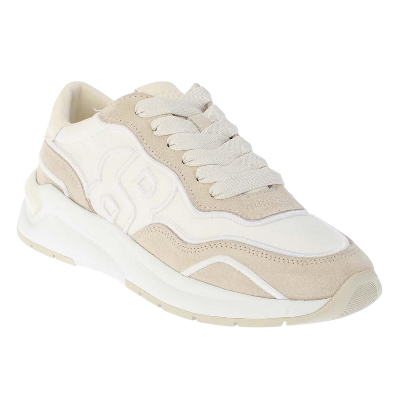 White - Front - Hugo Boss Mens Skylar Trainers
