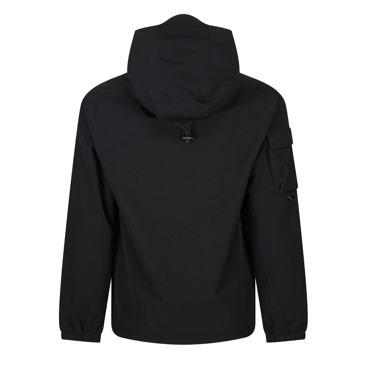 Black - Back - Luke 1977 Mens Full Zip Hoodie