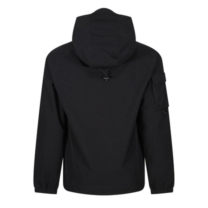 Black - Back - Luke 1977 Mens Full Zip Hoodie