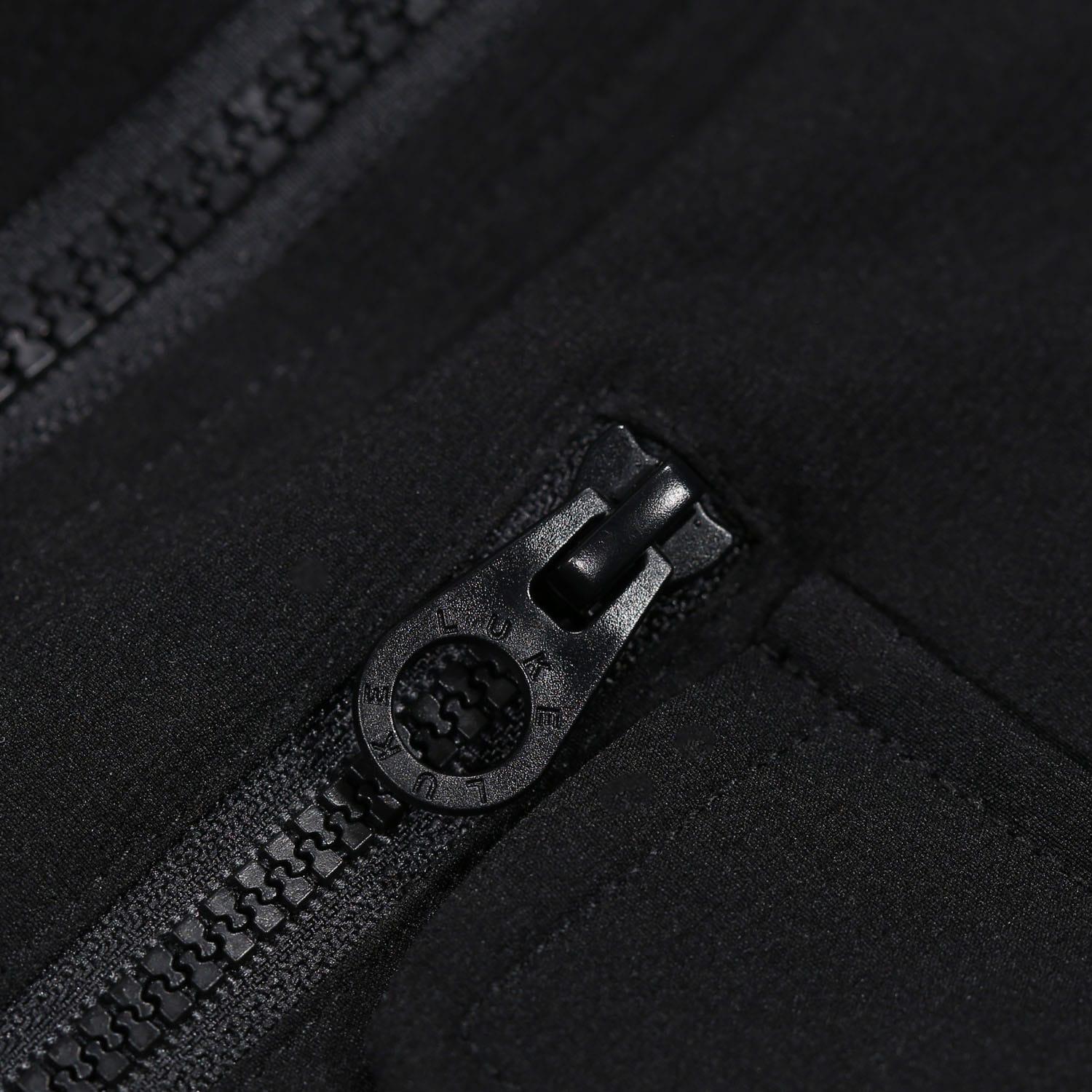 Black - Lifestyle - Luke 1977 Mens Full Zip Hoodie