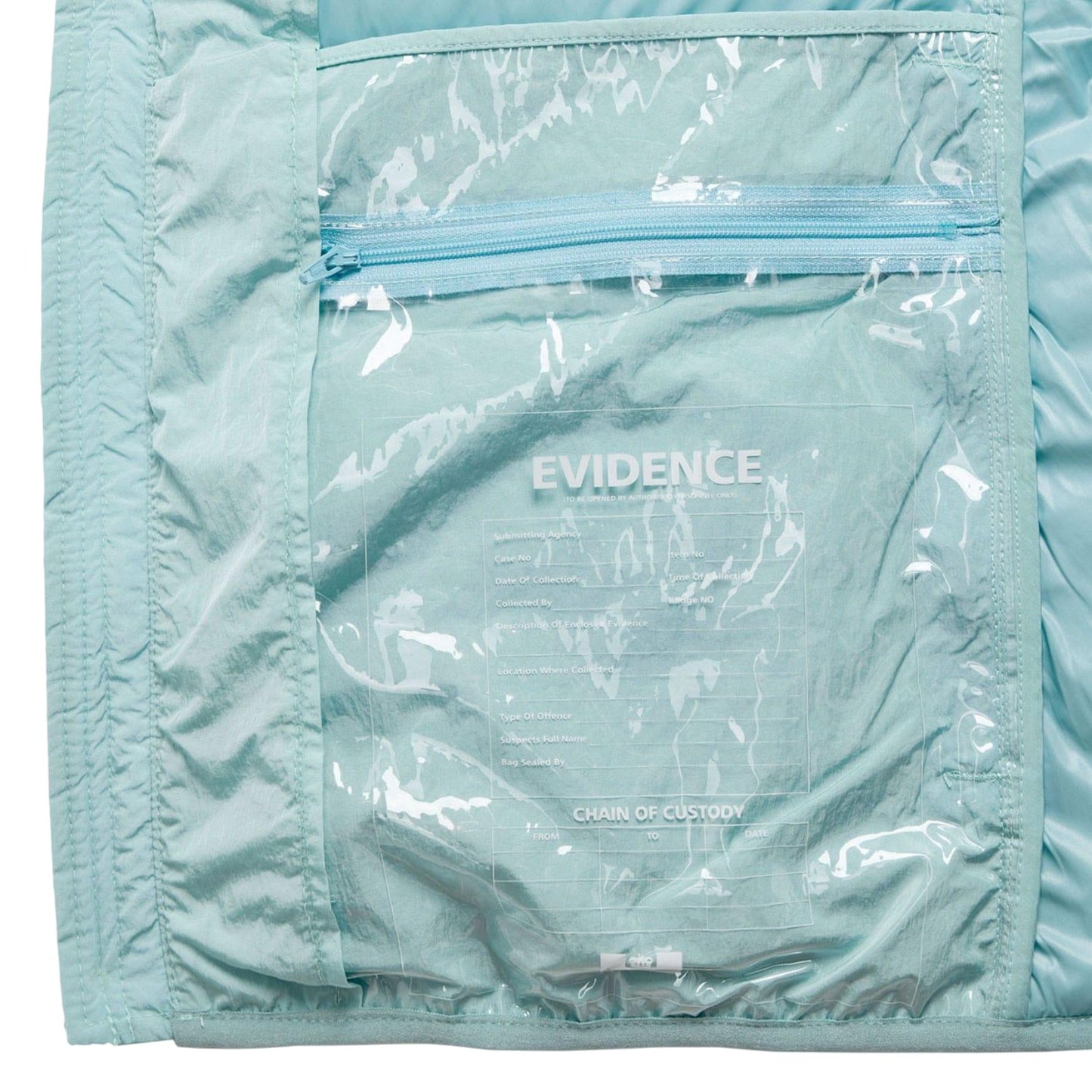 Light Blue - Pack Shot - Weekend Offender Mens La Guardia Padded Jacket