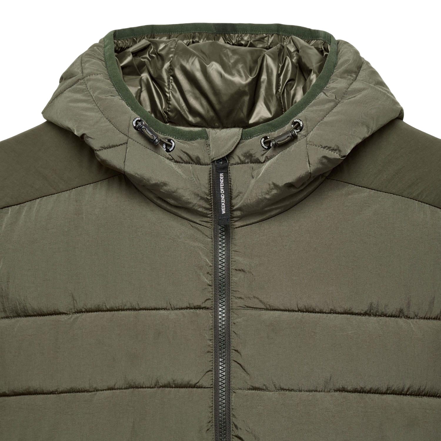 Green - Lifestyle - Weekend Offender Mens La Guardia Padded Jacket