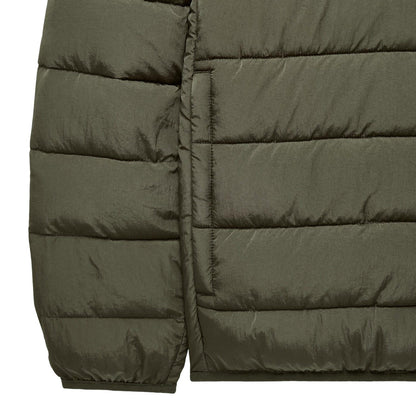 Green - Pack Shot - Weekend Offender Mens La Guardia Padded Jacket