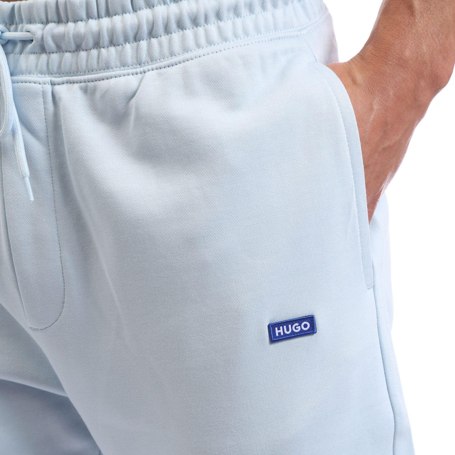 Blue - Back - Hugo Mens Napin Tracksuit Bottoms