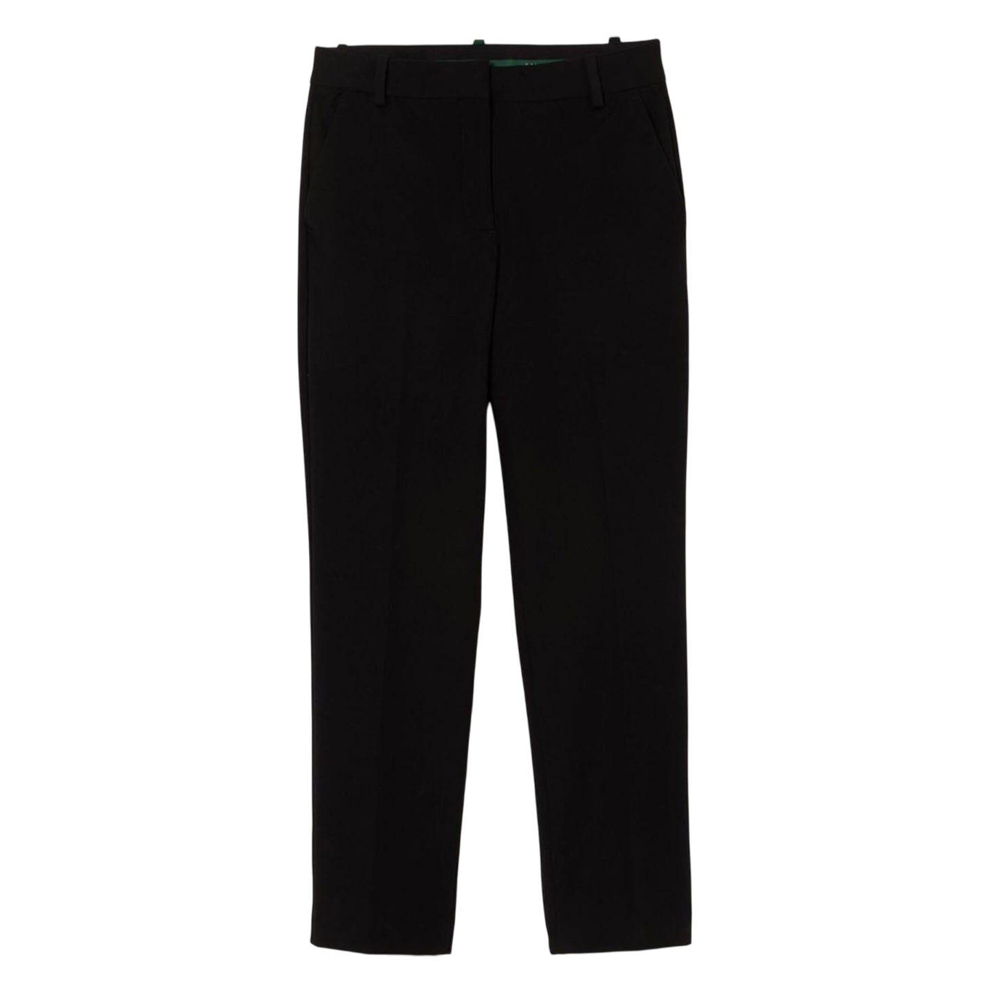 Black - Front - Lacoste Womens-Ladies Cotton Stretch Slim Chinos