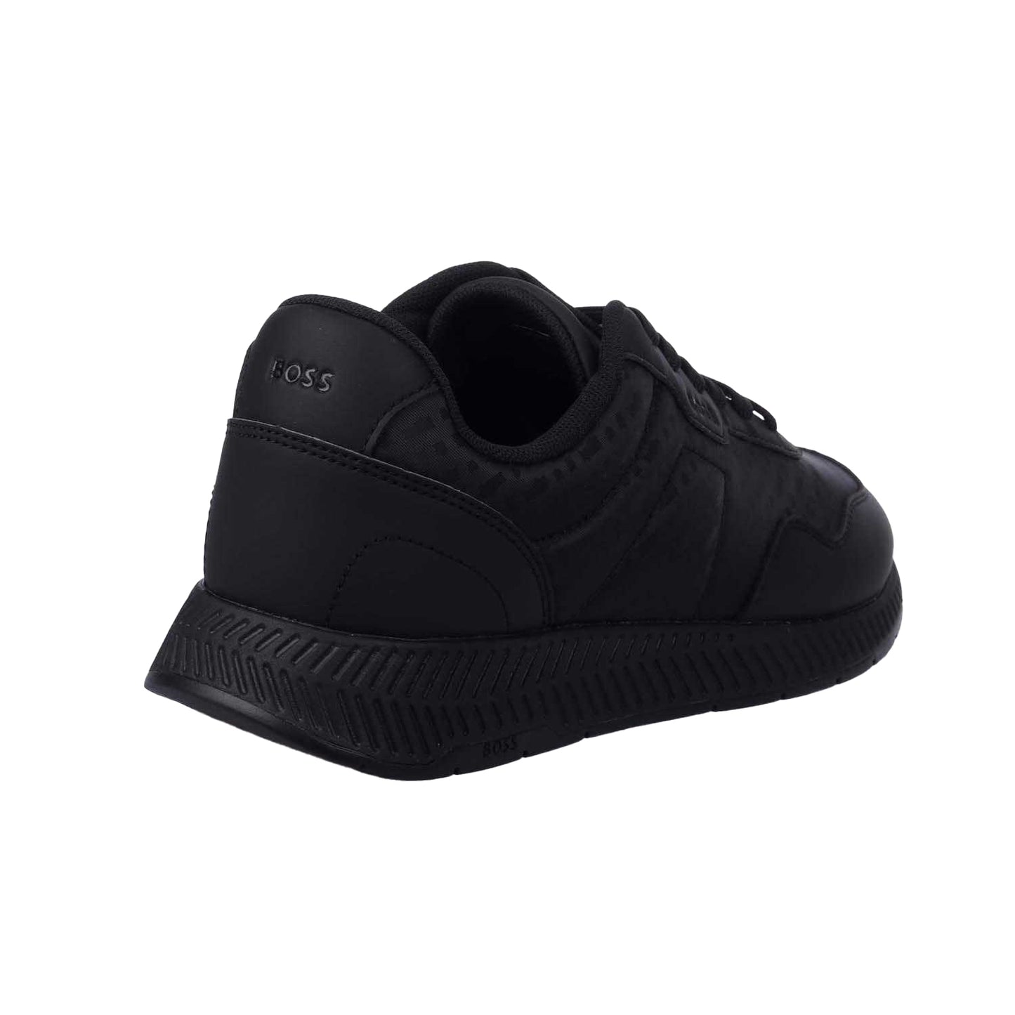 Black - Back - Boss Mens Titanium Trainers