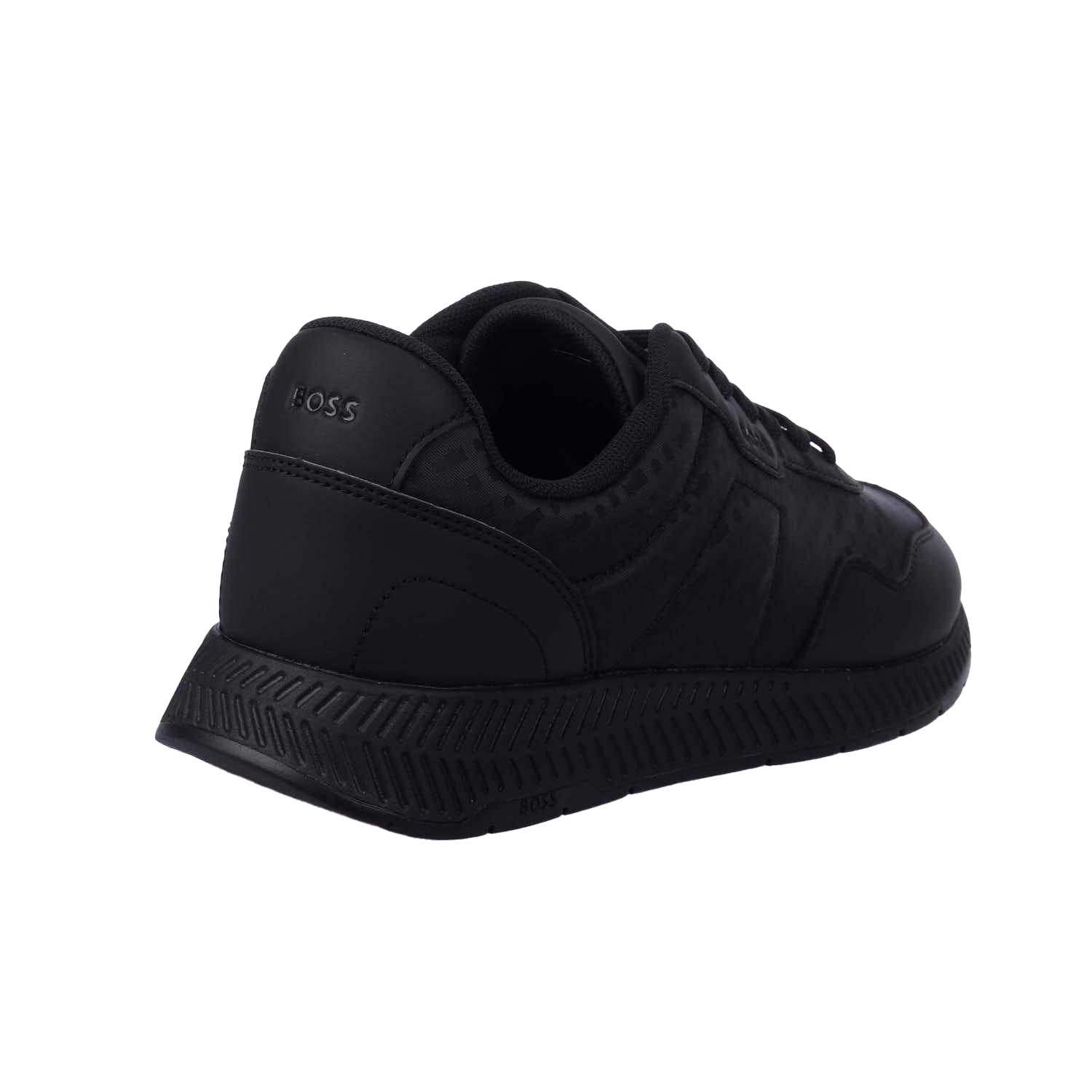 Black - Back - Boss Mens Titanium Trainers