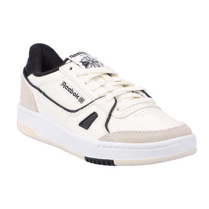 White-Black - Front - Reebok Unisex Adult LT Court Leather Trainers