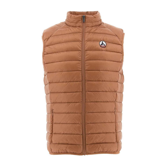 Camel - Front - Jott Mens Tom Down Gilet