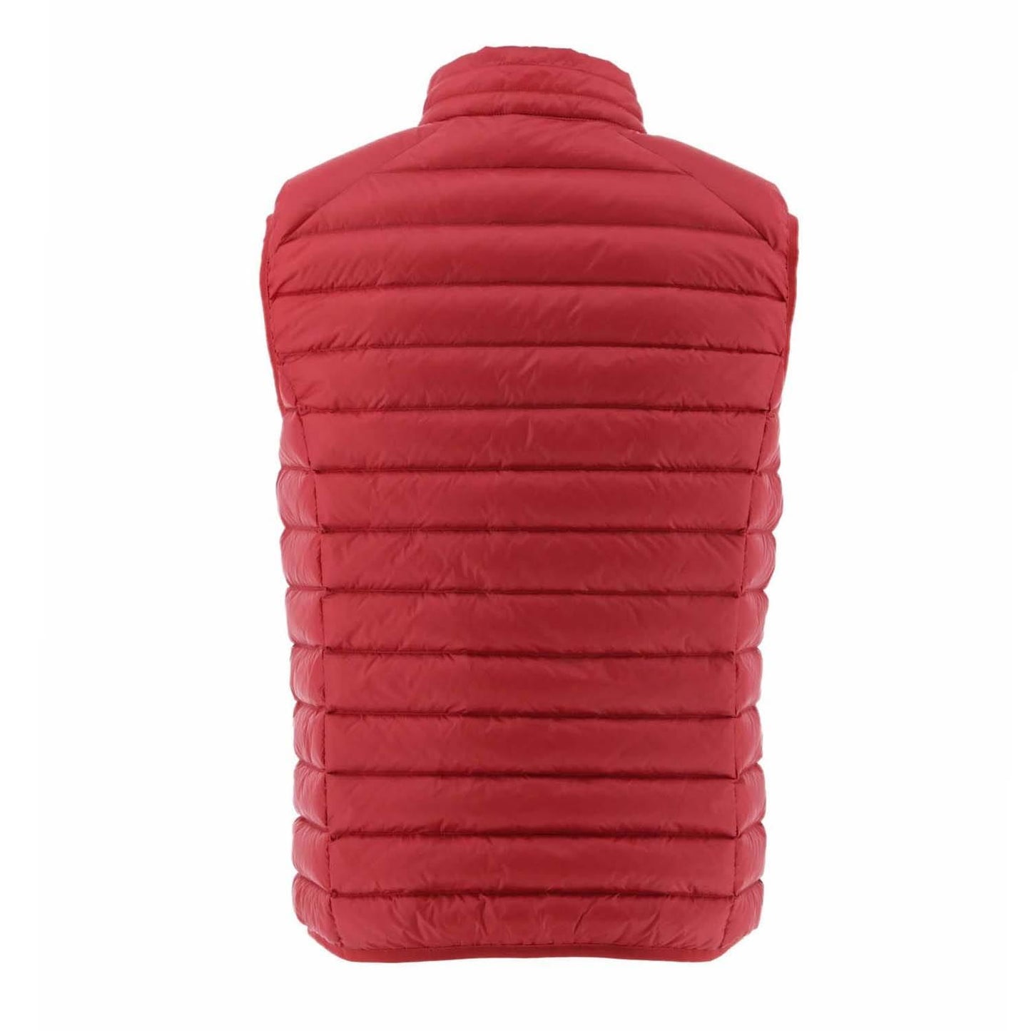 Red - Back - Jott Mens Tom Down Gilet