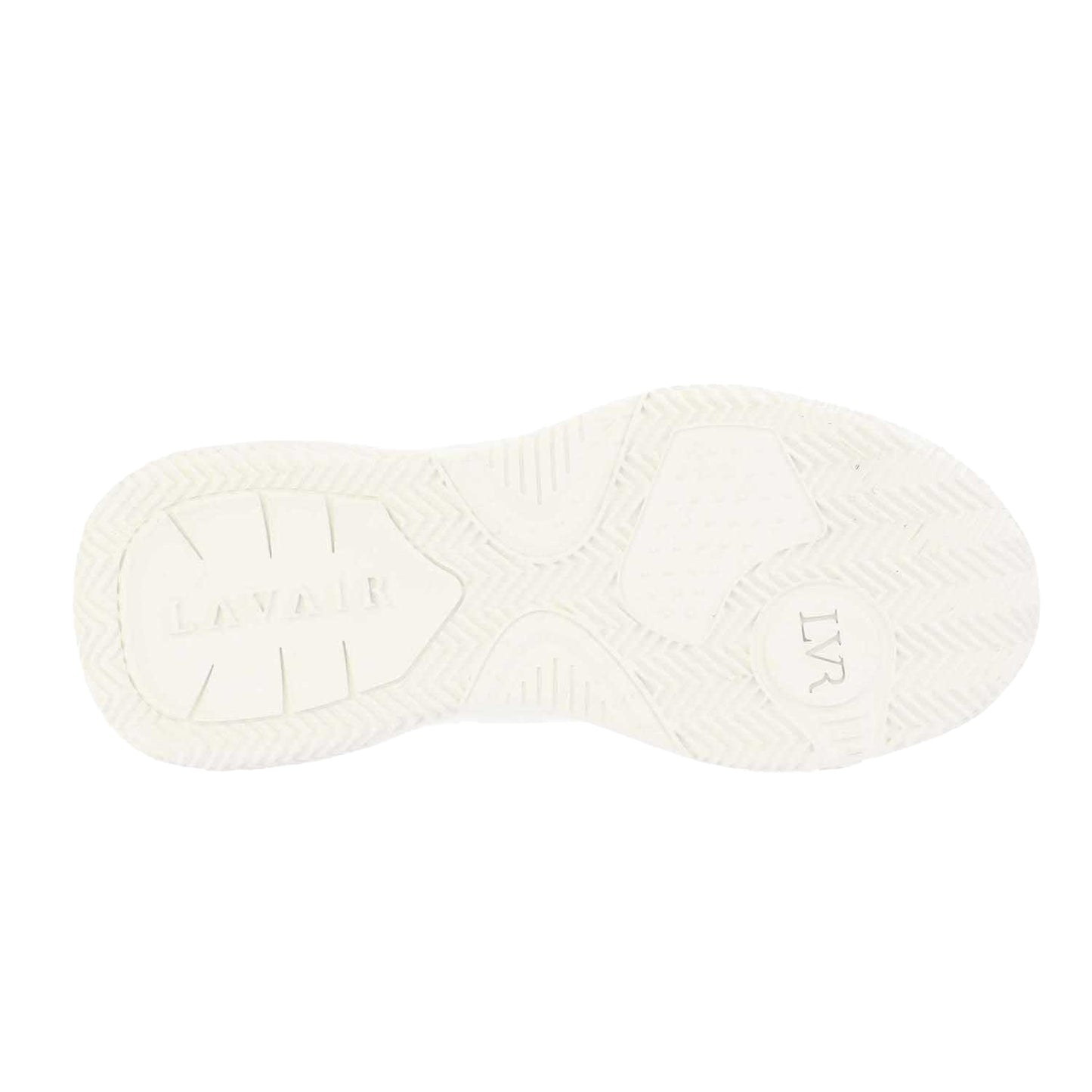 White - Lifestyle - Lavair Unisex Adult Linear Nappa Leather Trainers