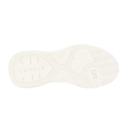 White - Lifestyle - Lavair Unisex Adult Linear Nappa Leather Trainers
