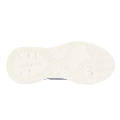 Grey - Lifestyle - Lavair Unisex Adult Linear Nappa Leather Trainers