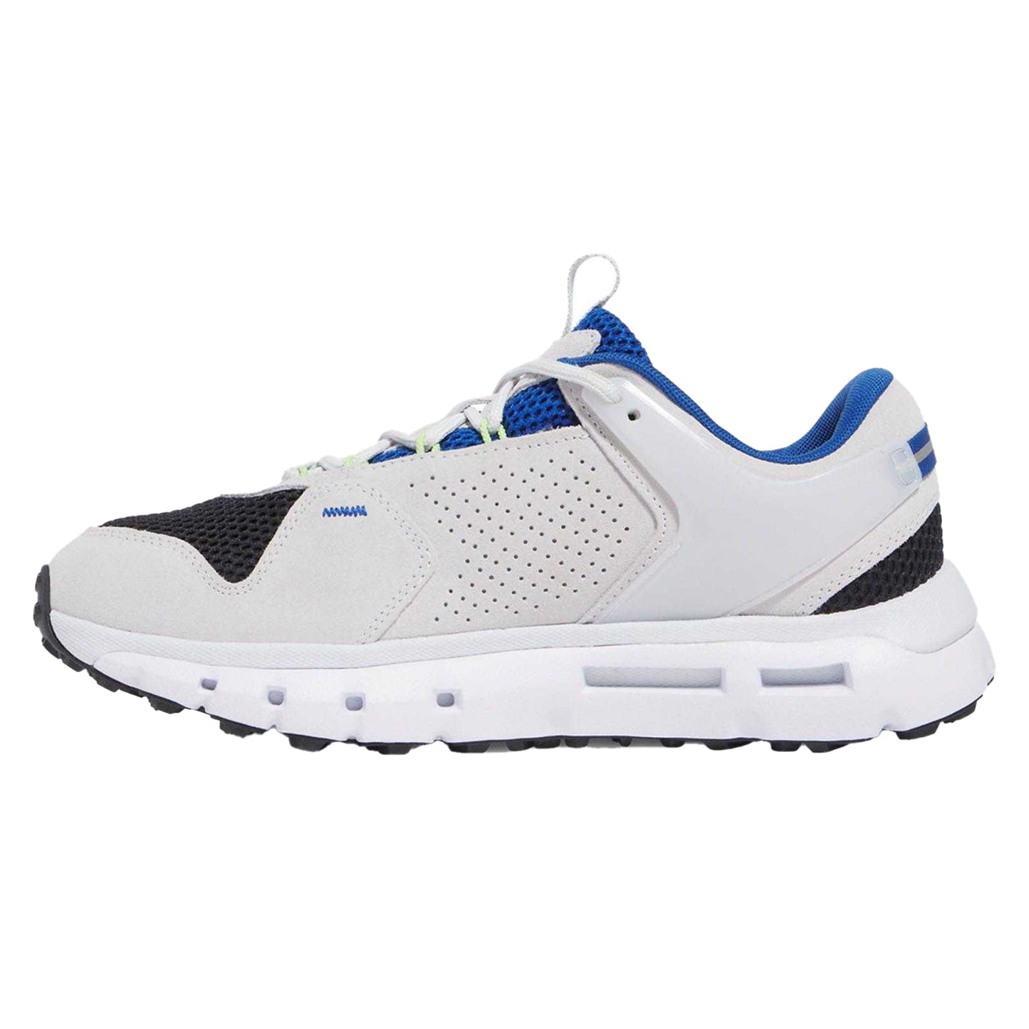 Grey - Back - Under Armour Mens Summit Trek Suede Hiking Shoes