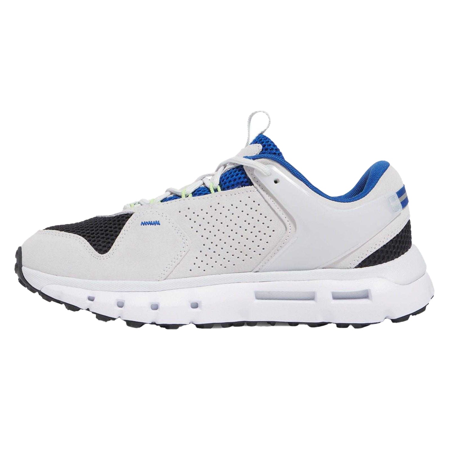 Grey - Back - Under Armour Mens Summit Trek Suede Hiking Shoes