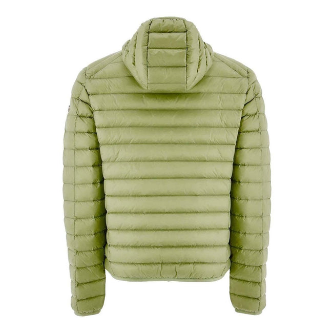 Green - Back - Jott Mens Nico Puffer Lightweight Down Jacket