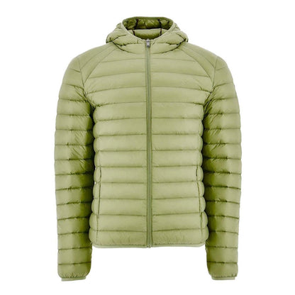 Green - Front - Jott Mens Nico Puffer Lightweight Down Jacket