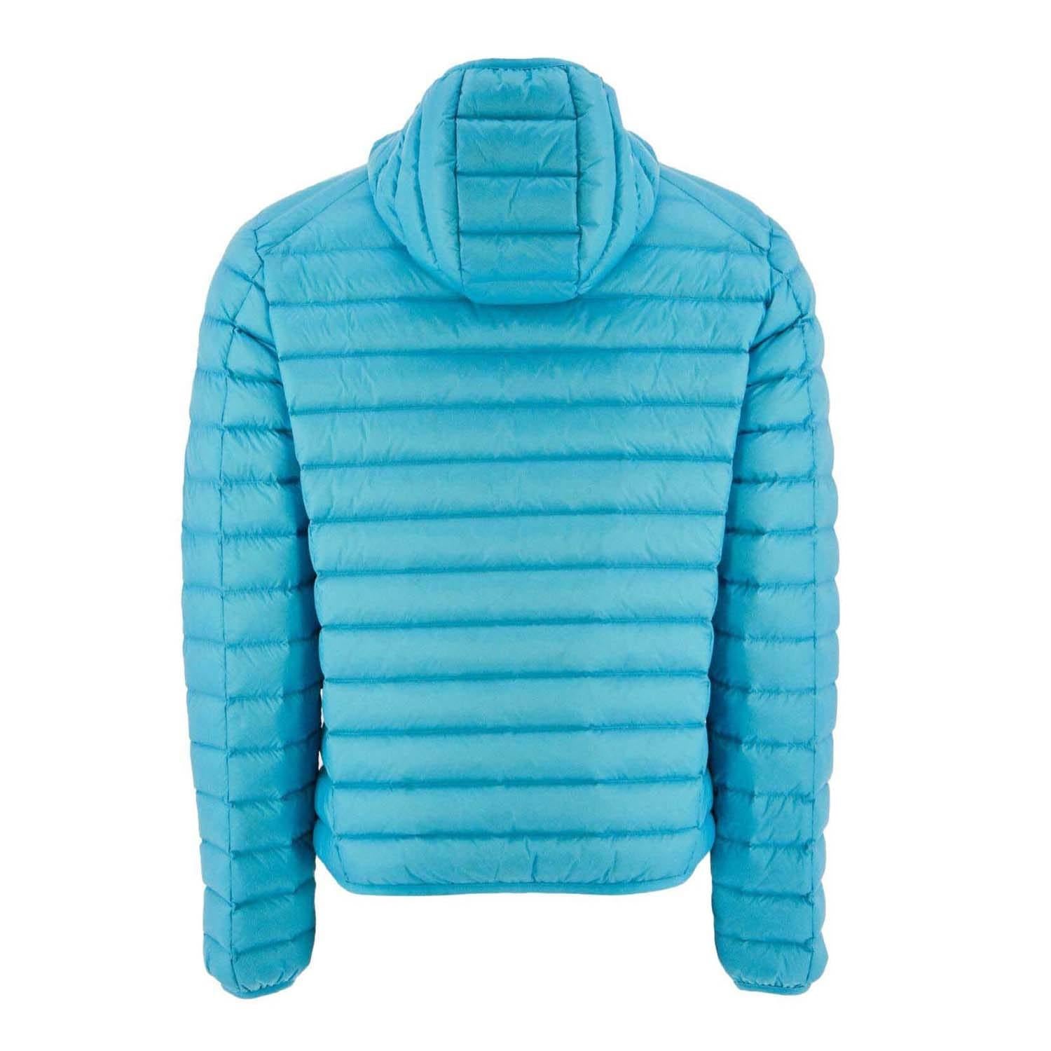 Light Blue - Back - Jott Mens Nico Puffer Lightweight Down Jacket