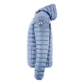 Blue - Side - Jott Mens Nico Puffer Lightweight Down Jacket
