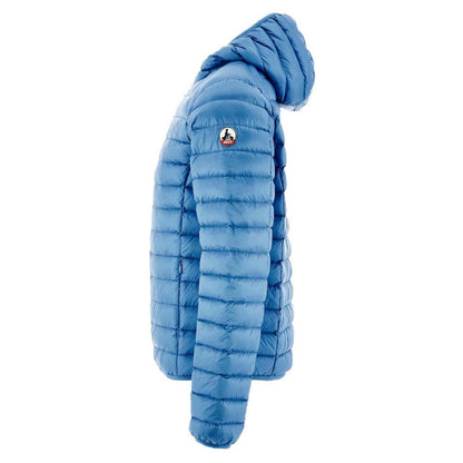 Denim - Side - Jott Mens Nico Puffer Lightweight Down Jacket