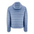 Blue - Back - Jott Mens Nico Puffer Lightweight Down Jacket