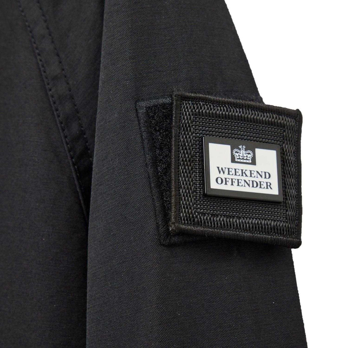 Black - Pack Shot - Weekend Offender Mens Piotti Smock Top