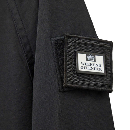 Black - Pack Shot - Weekend Offender Mens Piotti Smock Top