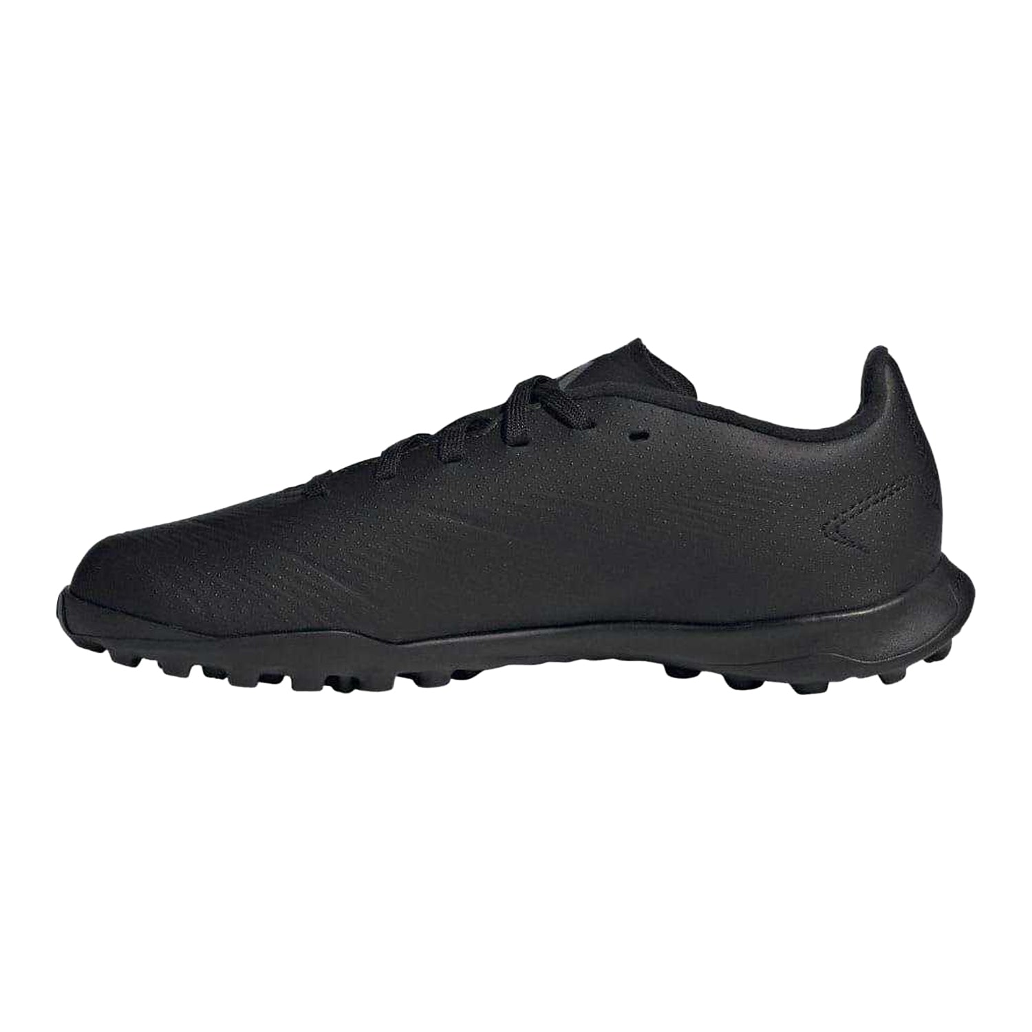 Black - Side - Adidas Childrens-Kids Predator League Turf Trainers