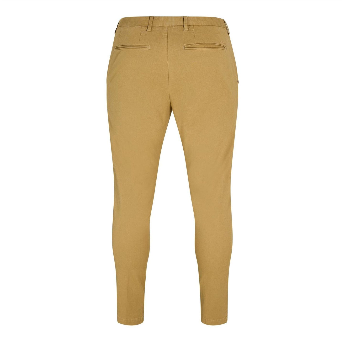 Light Beige - Back - Boss Mens Logo Slim Trousers