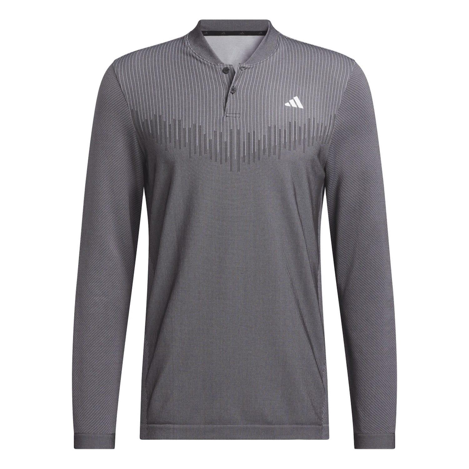 Black - Front - Adidas Mens Ultimate365 Tour PrimeKnit Polo Shirt