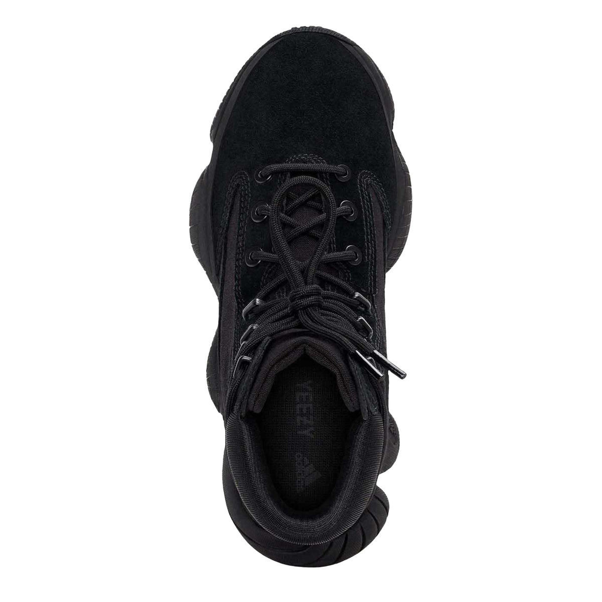 Black - Side - Yeezy Mens 500 Suede High-top Ankle Boots