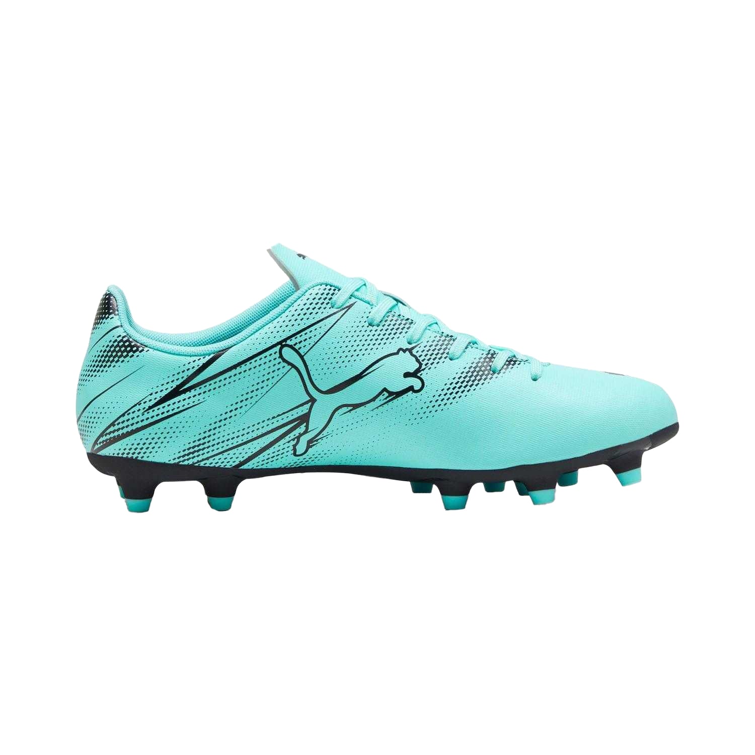 Turquoise - Back - Puma Mens Attacanto Firm Ground Football Boots