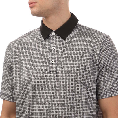 Black - Side - Puma Mens Mattr Circular Polo Shirt