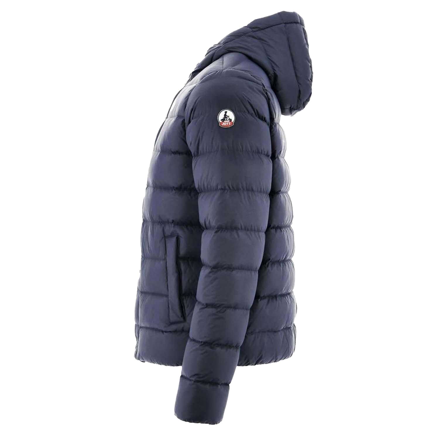 Navy - Back - Jott Unisex Adult Jorge Puffer Jacket