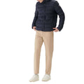 Navy - Side - Jott Unisex Adult Jorge Puffer Jacket