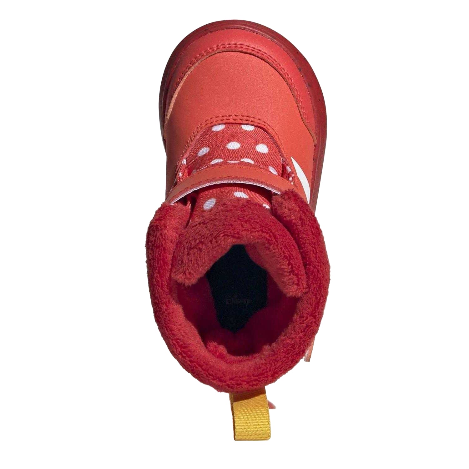 Red-Grey-White - Lifestyle - Adidas Childrens-Kids Winterplay Minnie Mouse Disney Boots