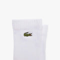 White - Back - Lacoste Mens High Rise Socks (Pack of 3)