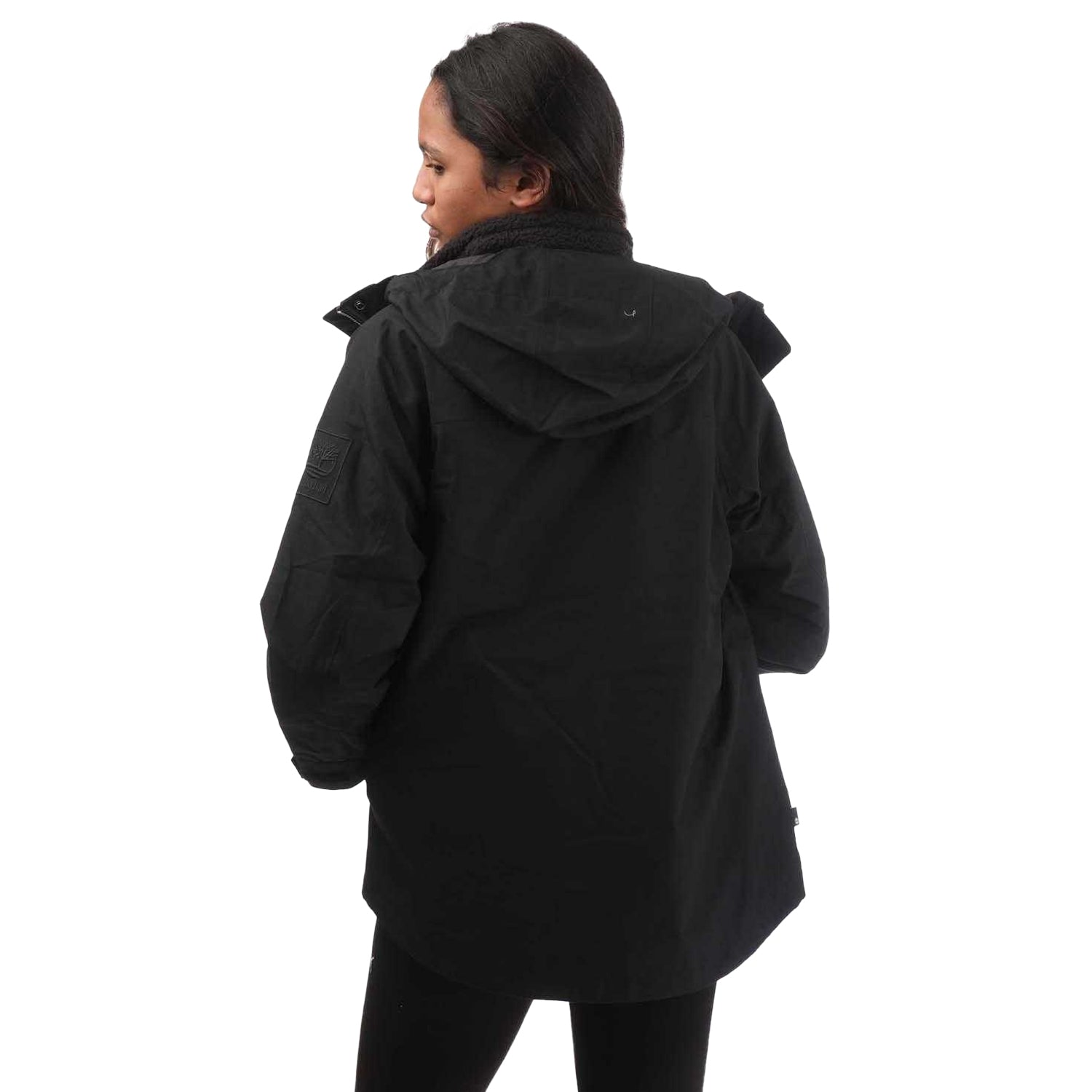 Black - Back - Timberland Womens-Ladies Benton 3 in 1 Jacket