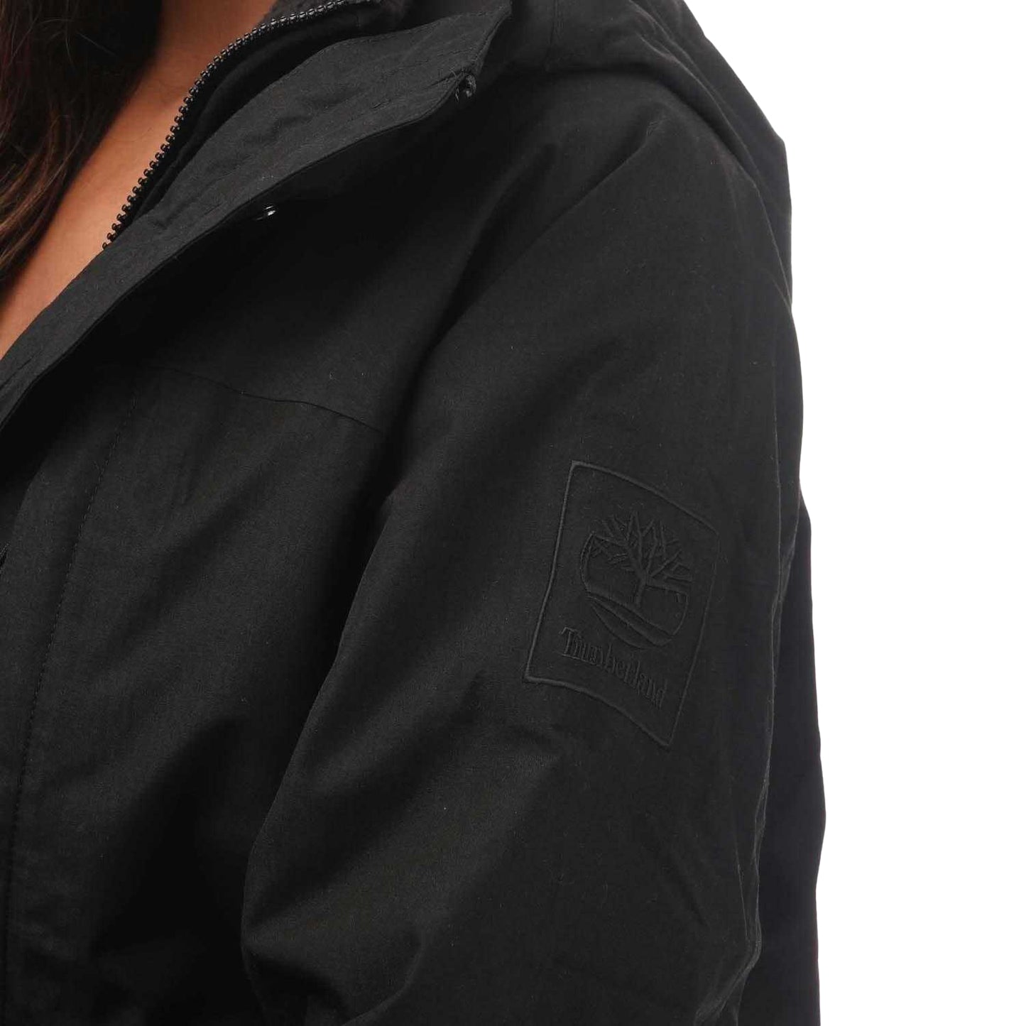 Black - Side - Timberland Womens-Ladies Benton 3 in 1 Jacket