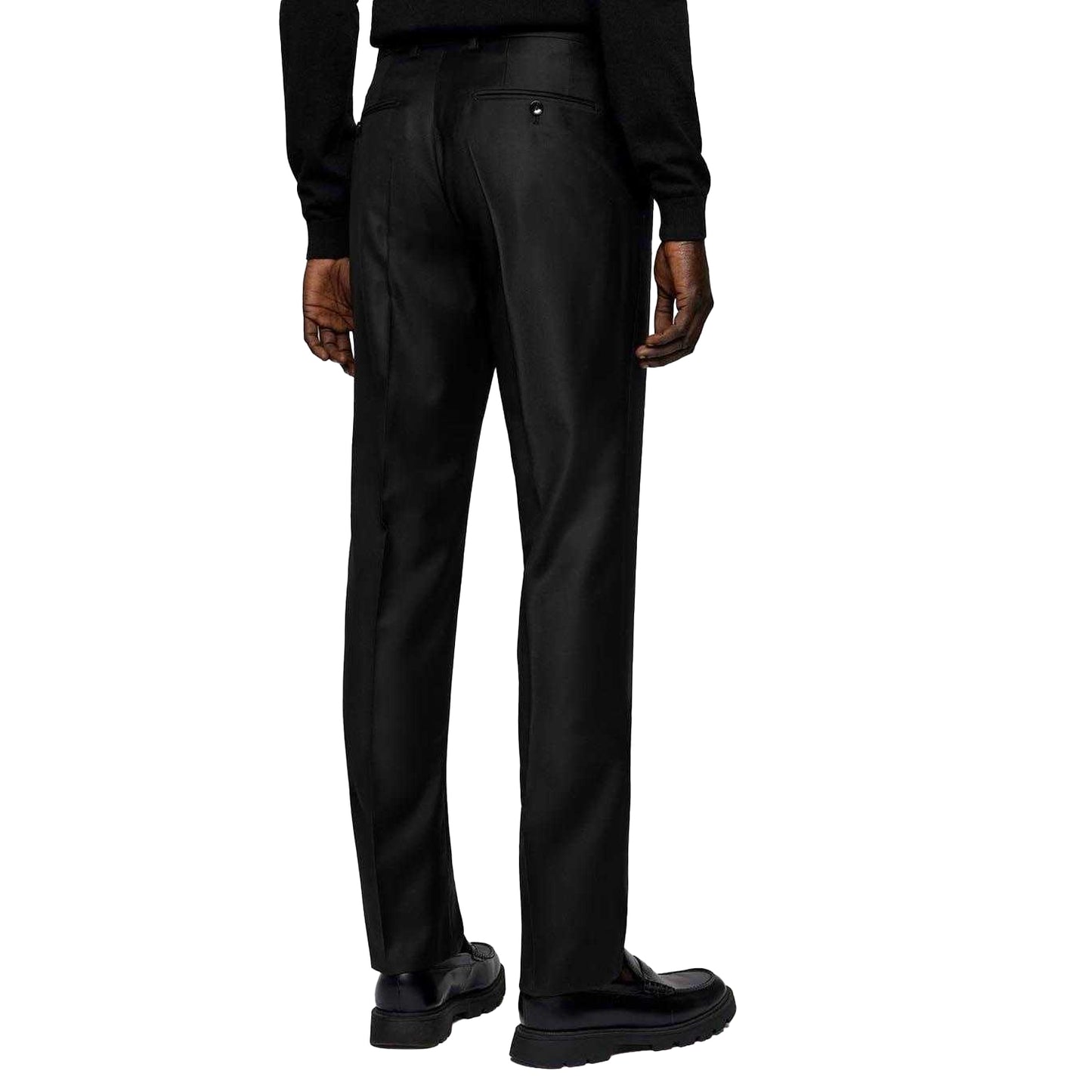 Black - Back - Boss Mens T-Lone Trousers