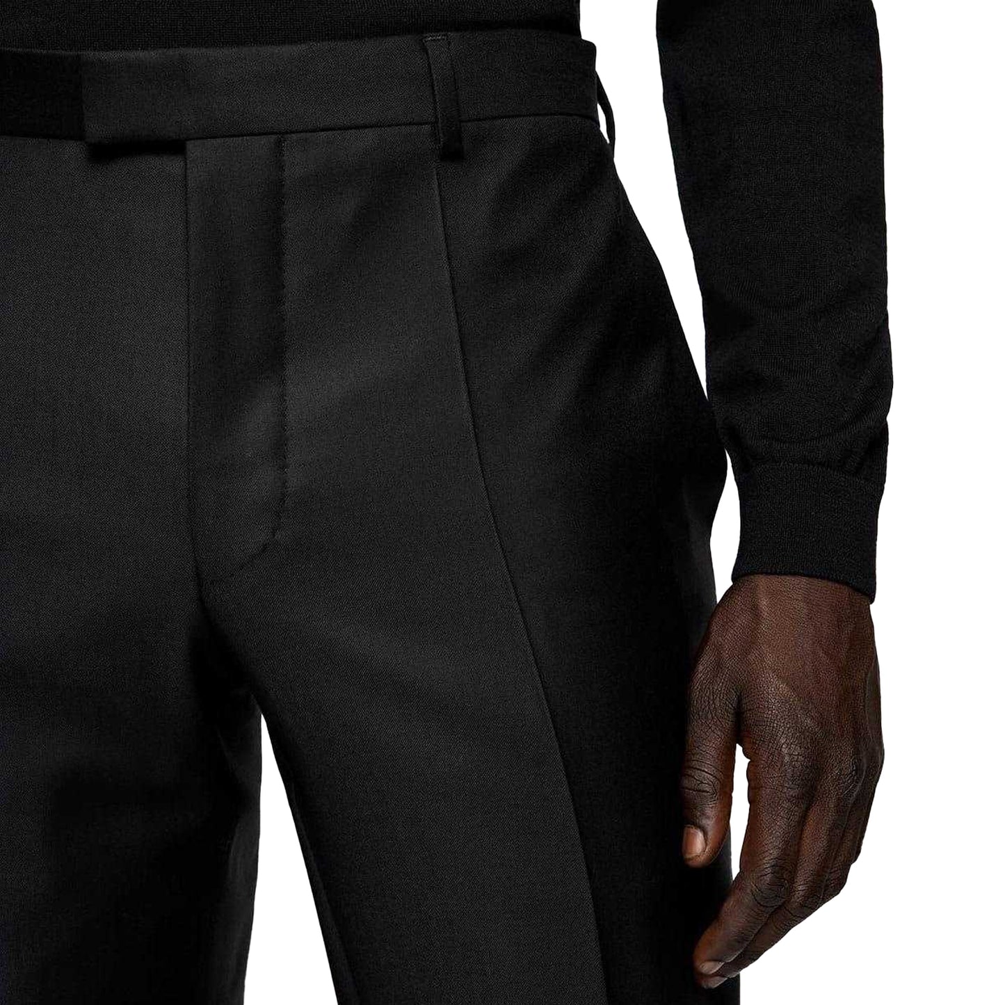 Black - Side - Boss Mens T-Lone Trousers