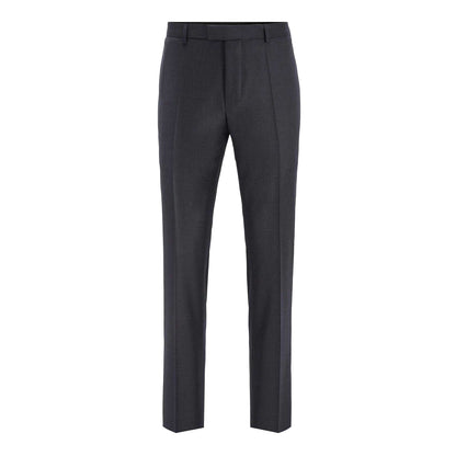 Grey - Front - Boss Mens T-Lone Trousers