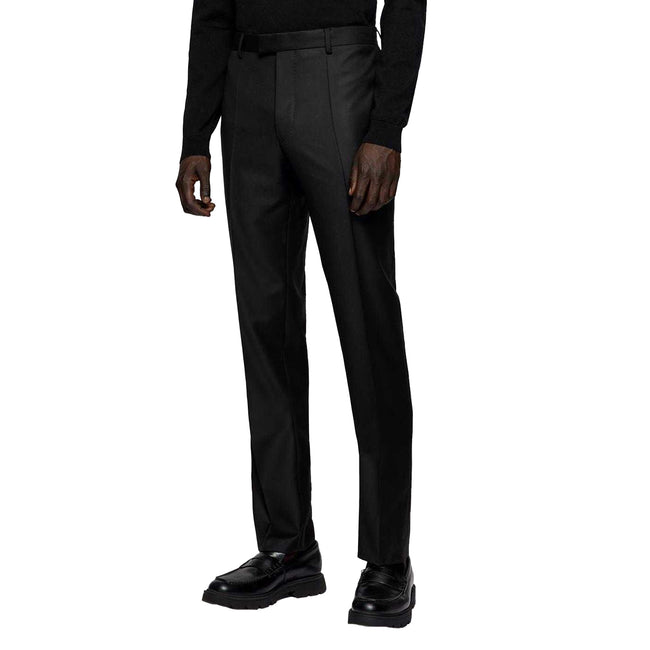 Black - Front - Boss Mens T-Lone Trousers