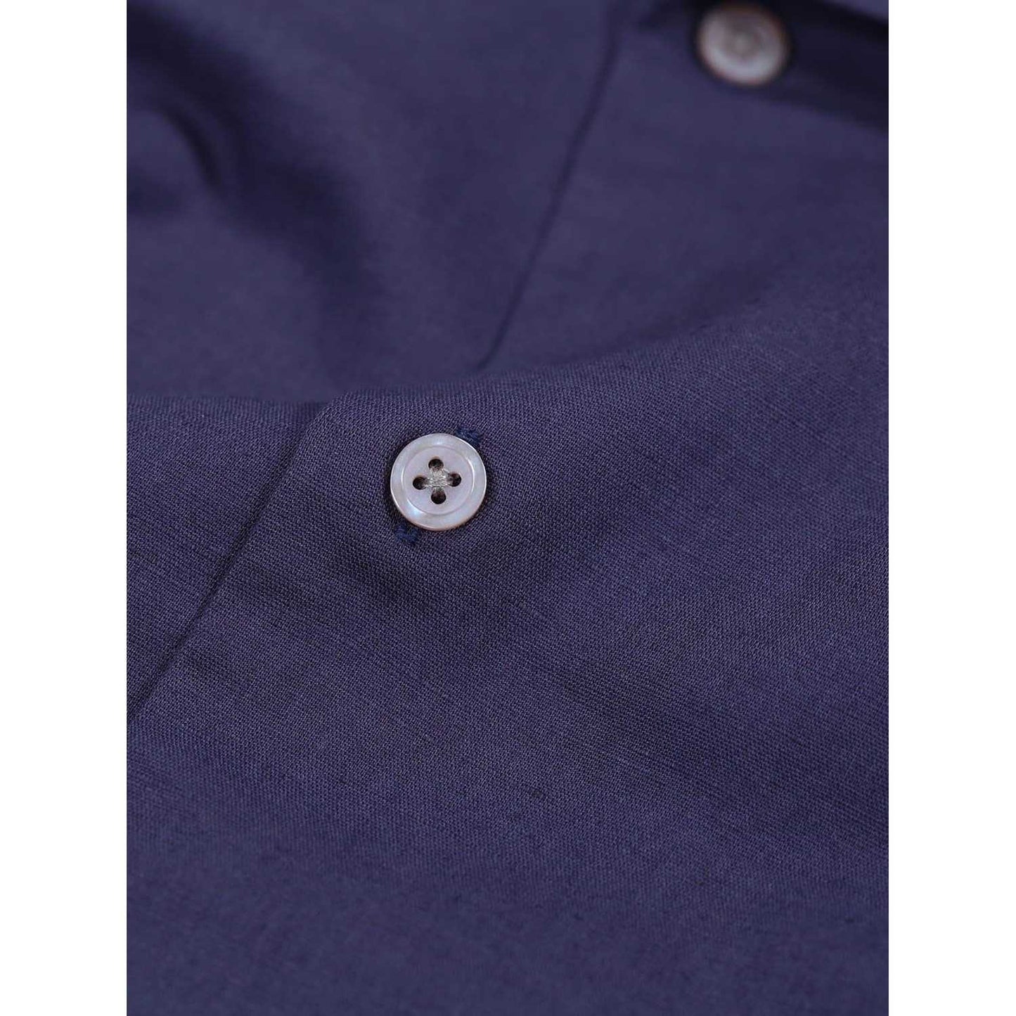Navy - Back - Luke 1977 Mens Havanah 55 Short-Sleeved Shirt
